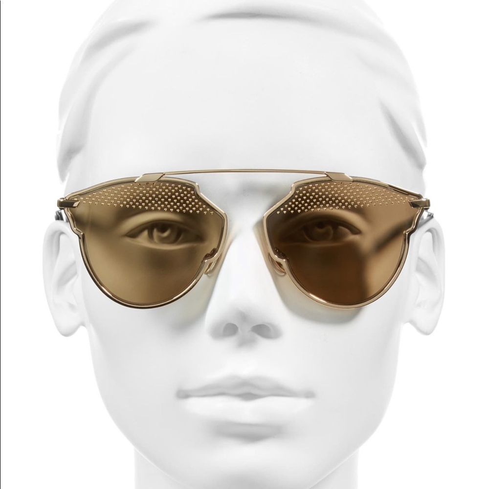 DIOR SO REAL STUD BROW BAR 59mm SUNGLASSES